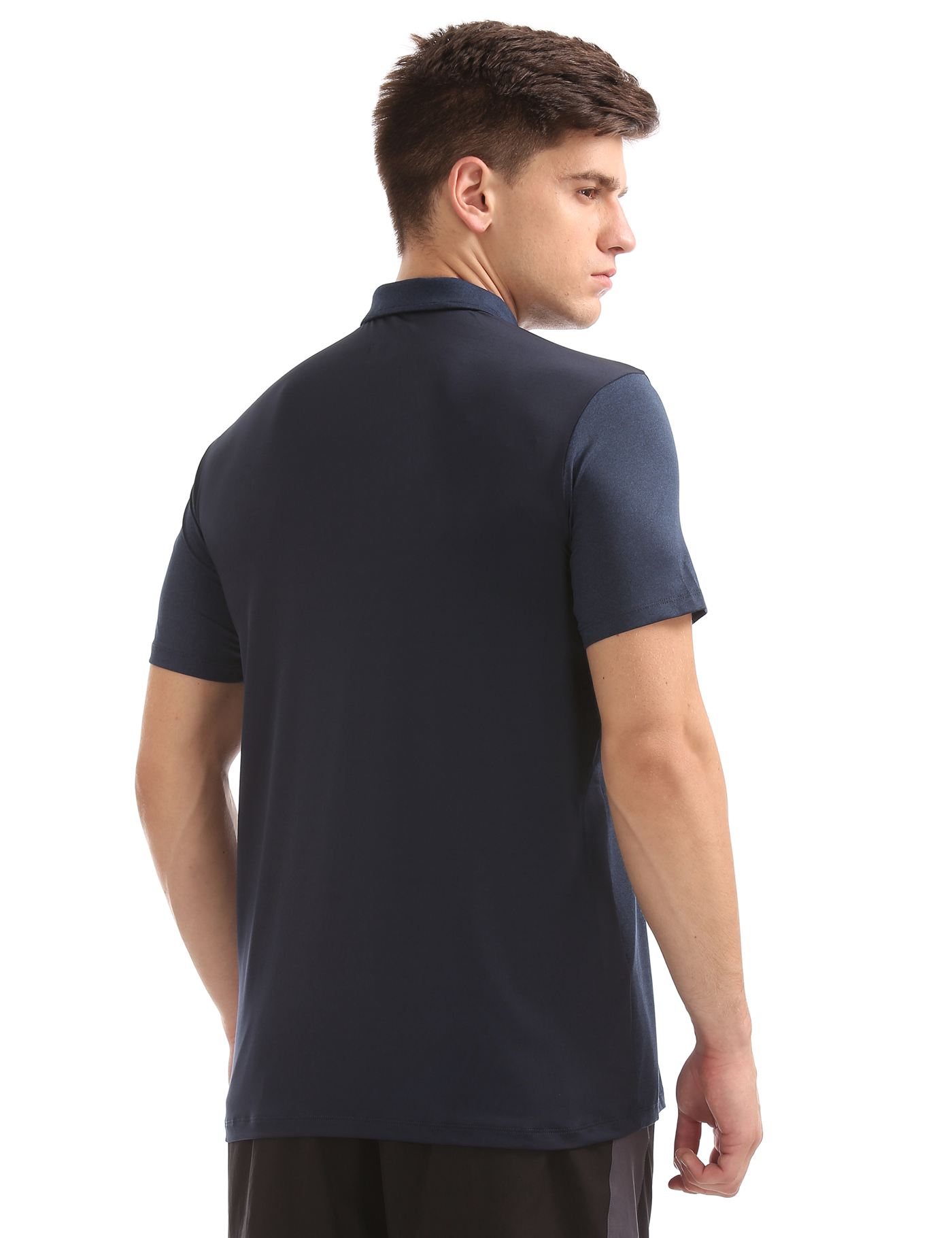 U.S. Polo Assn. Men Casual Wear Solid T-Shirt